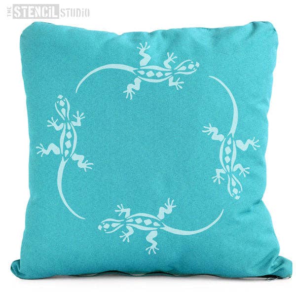 The Stencil Studio – wholesale Stencil/craft die – Lizard Stencil2