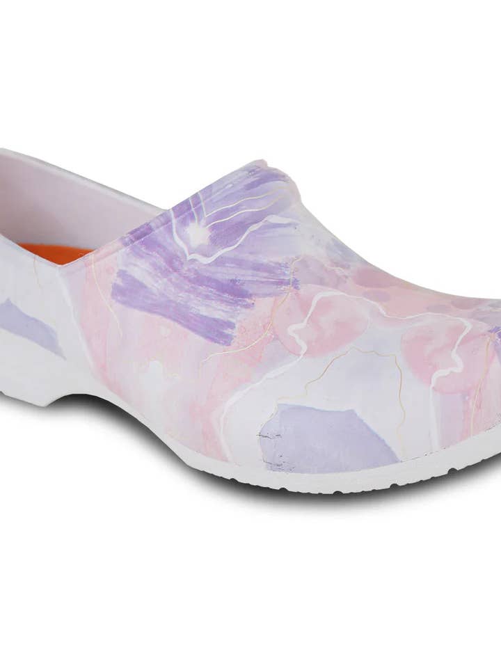 VANGELO Women Slip Resistant Clog NIKO Multi-Color-2 for wholesale by Tux-USA®