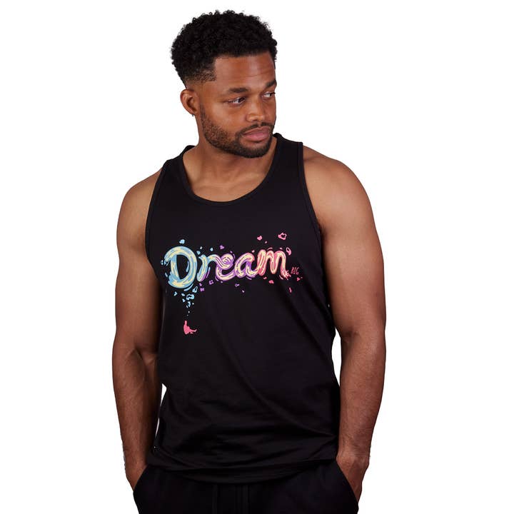 Débardeur « Dream BIG » Noir pour la vente par HeadQuarters Clothing