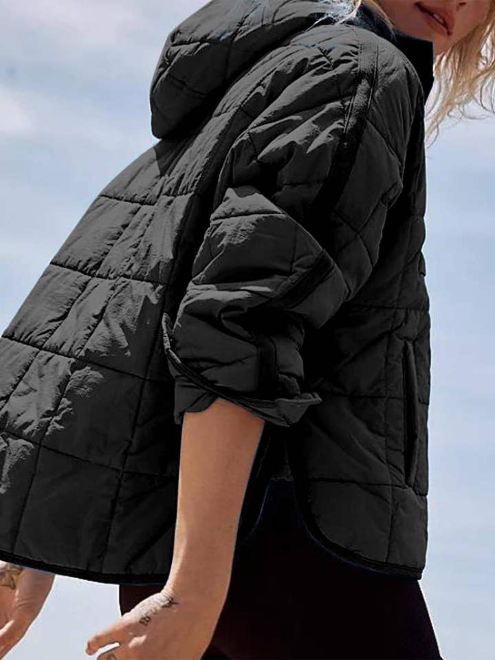 women's sporty quilted jacket pullover style and other Purchase Wholesale quilted pullover. Free Returns & Net 60 Terms on Faire trending on Faire.