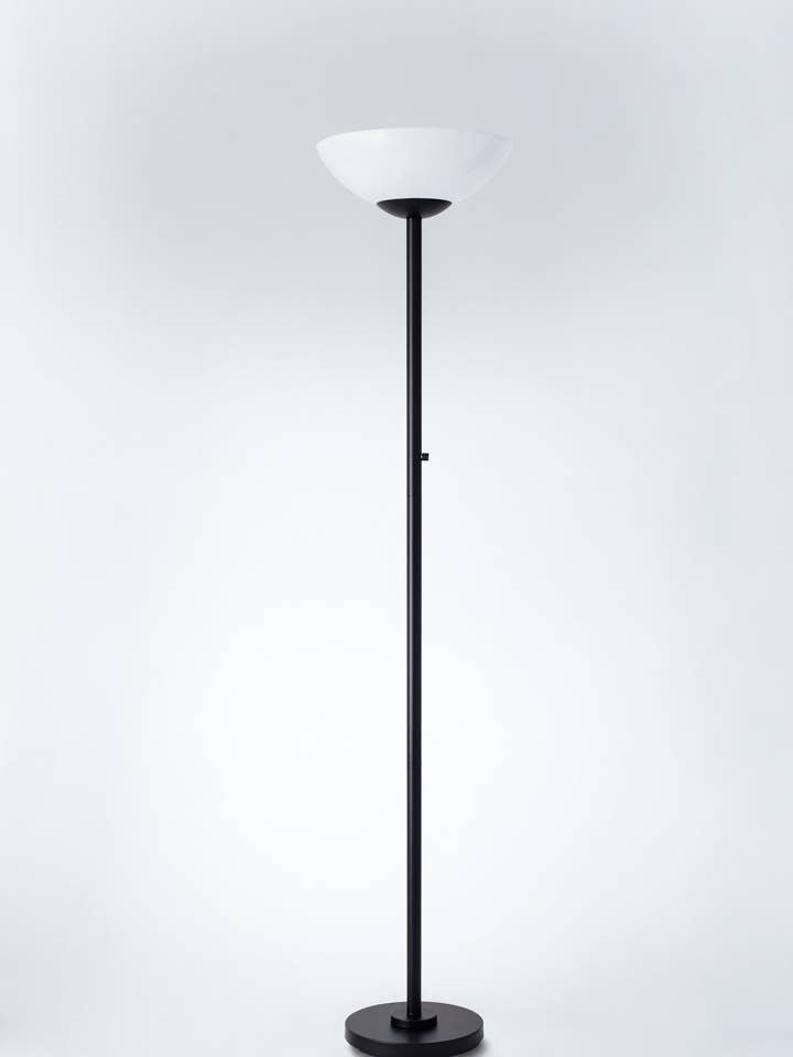 New York Matt Black LED Floor Lamp for wholesale by Superlamp