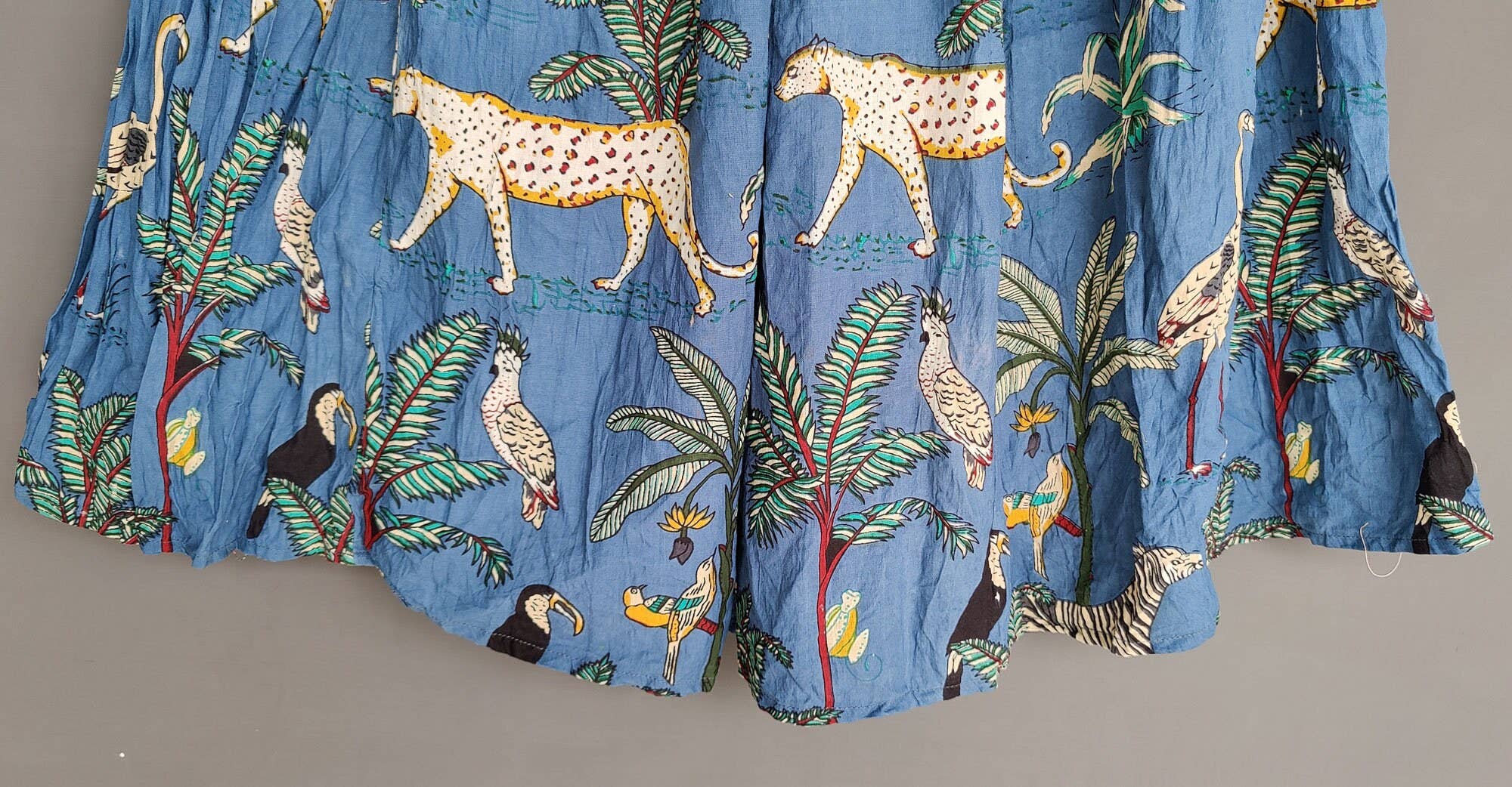 Bhawana Handicrafts - Wholesale Skirt - Women's - Indian Cotton Block Print Handmade Bohemian Floral Skirt3