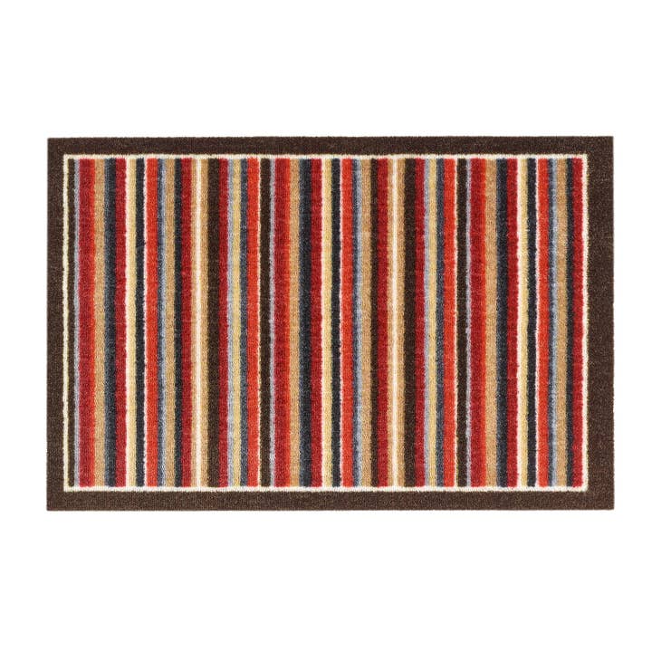 My Mat Nylon - Rouge à rayures pour la vente par Phoenox Textiles