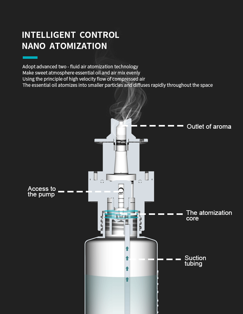 FRAGRANZA613 Inc - Wholesale Electronic Diffuser - Capri (Wi-Fi)6
