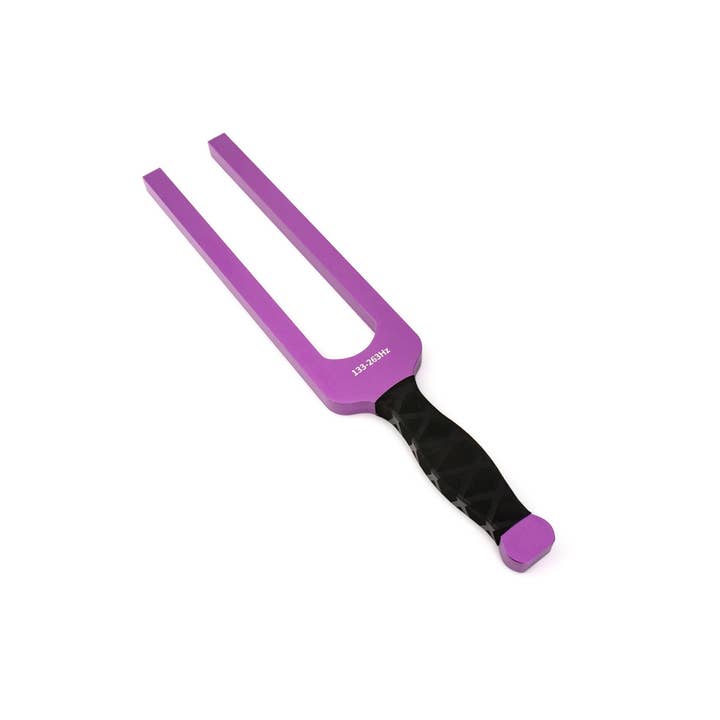 HK Higher Knowing - Wholesale Meditation Supplies - Zen Therapeutic Purple Tuning Fork 133Hz-263Hz1