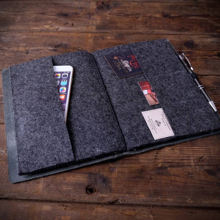 AND SONS - Wholesale Notebook - Leather notebook set A5 - logbook14
