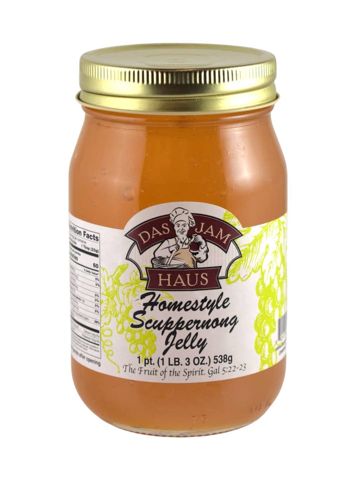 Scuppernong Grape Jelly for wholesale by Das Jam Haus