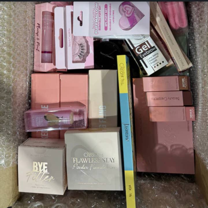 Kitty and Co./Make Up Store Near Me - Wholesale Makeup Kit - Beauty Creations Mixed Box - 50 Pieces