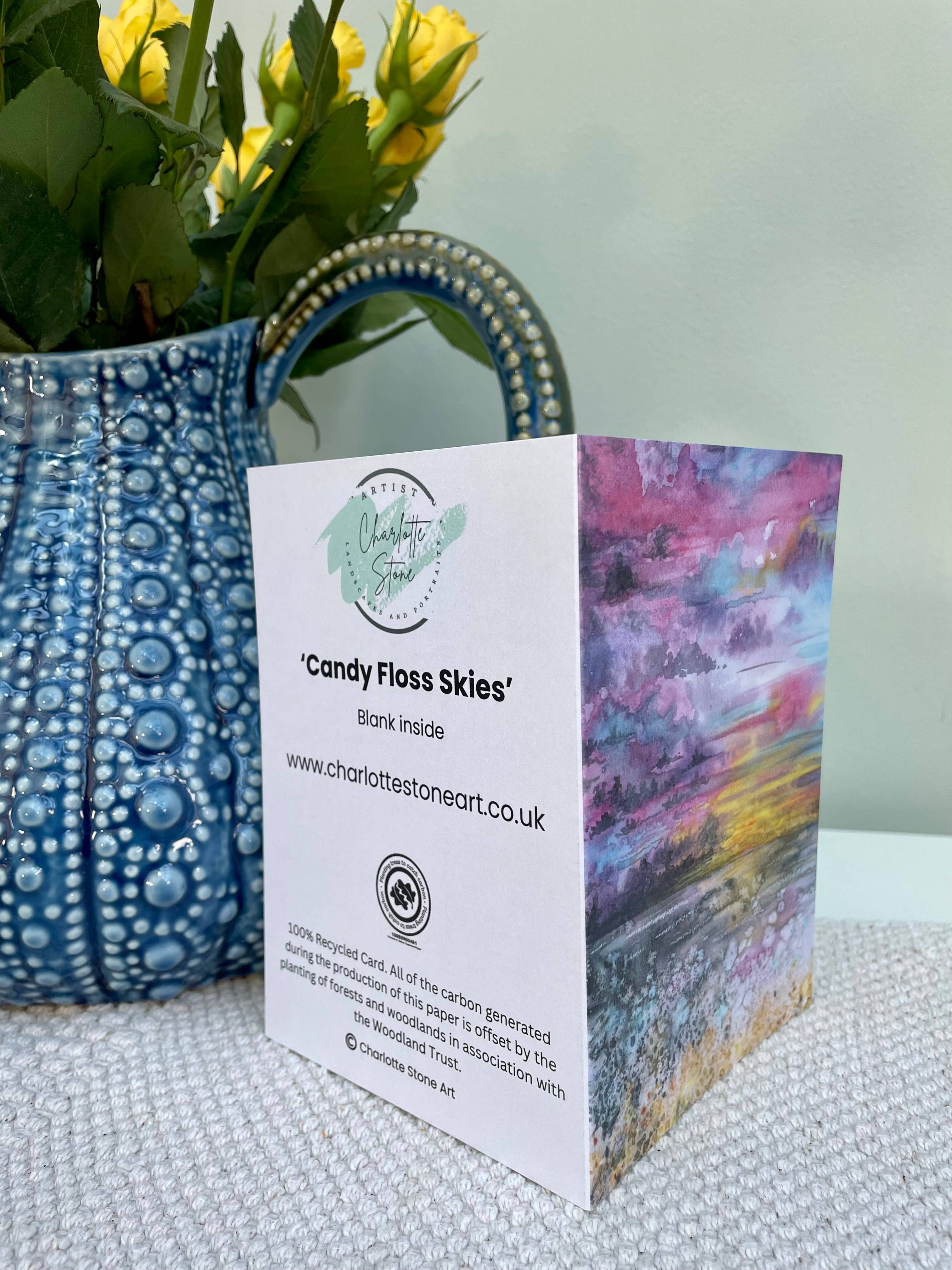 Charlotte Stone Art – wholesale Everyday greeting card – Beautiful Art Greeting Card- Coastal Eco Friendly Colourful4