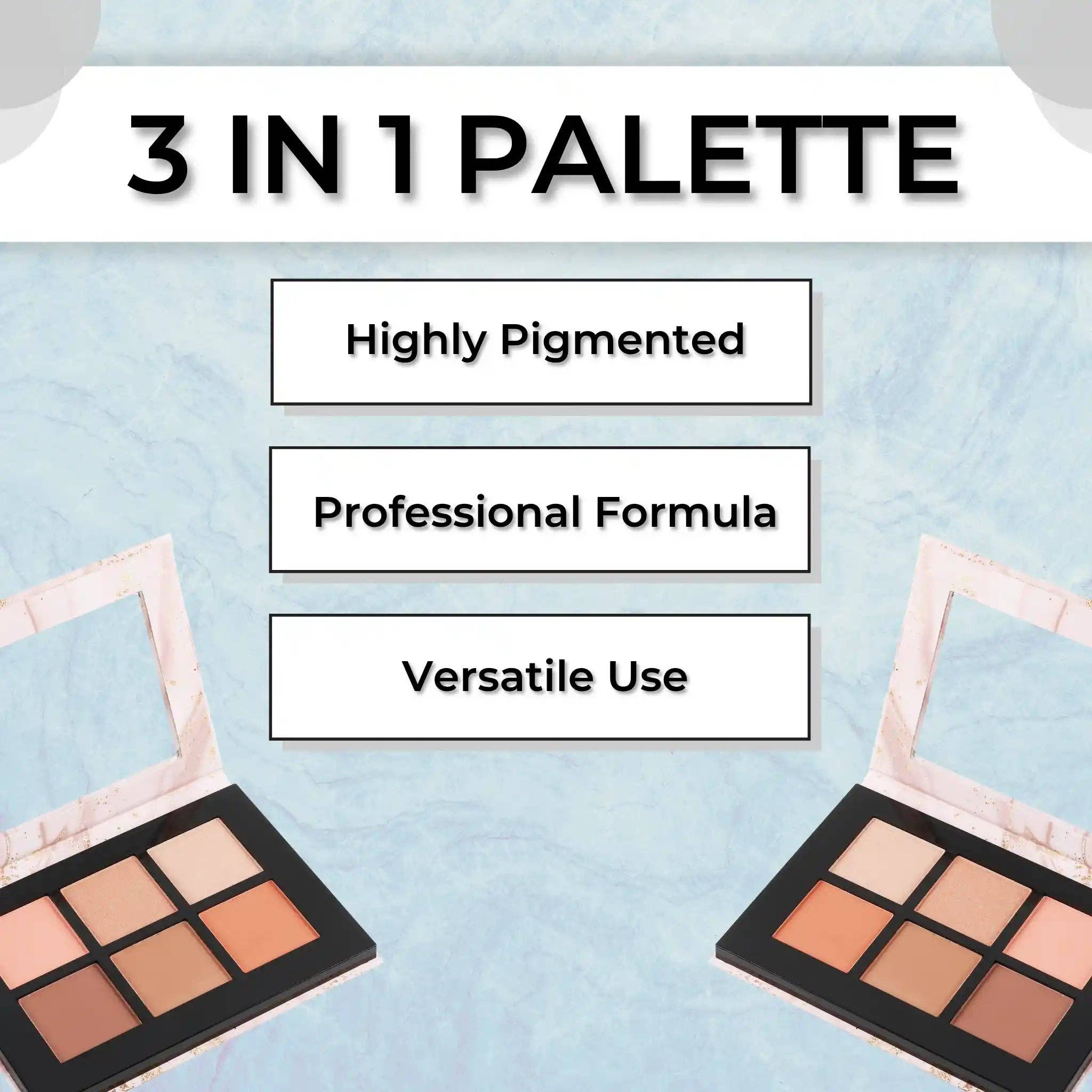 Efon International Corp. - Wholesale Bronzer - Blush Bronze & Highlight Palette For Contour & Glow Palette6