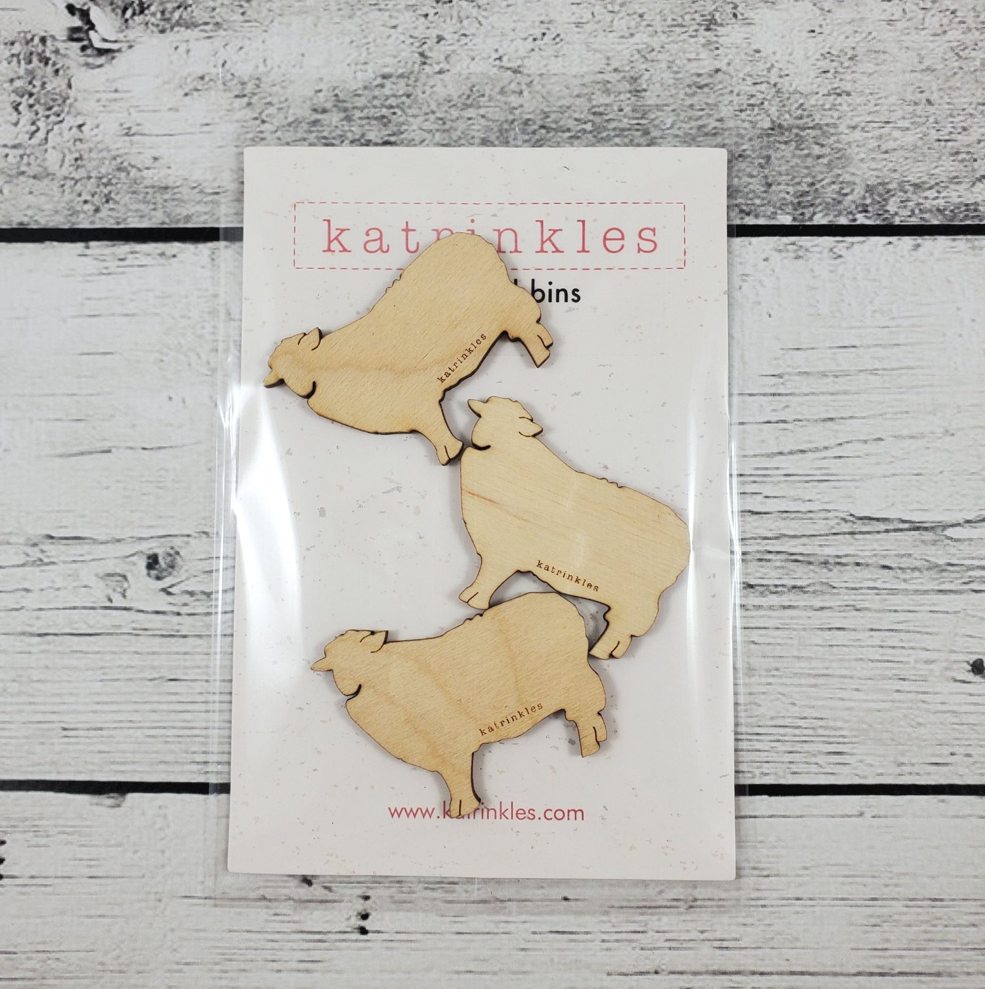 Katrinkles - Vente Accessoire de tricot/crochet - Bobines à laine en forme de mouton1