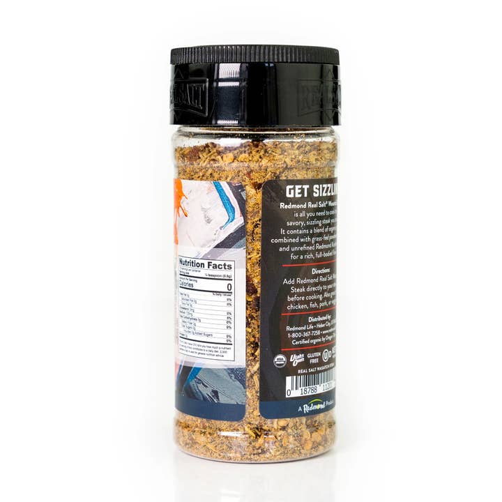 KetoFitShop - Wholesale Dried Spice Mix - Seasonings WASATCH STEAK Shaker 150gr Real Salt2