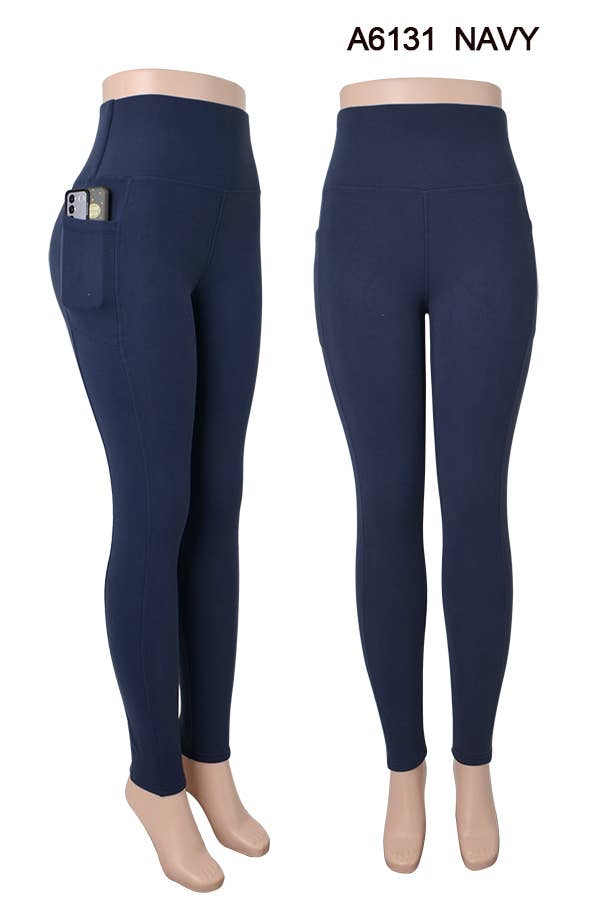 SSImport – Engroshandel Sports-/loungeleggings – til kvinder – A6131 VINTER LEGGINGS TYKKERE FLEECE INDENI 12STK/PAK 5