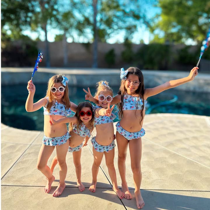 Surfin' USA - Bikini für den Großhandel von Tyed ‘N Knots