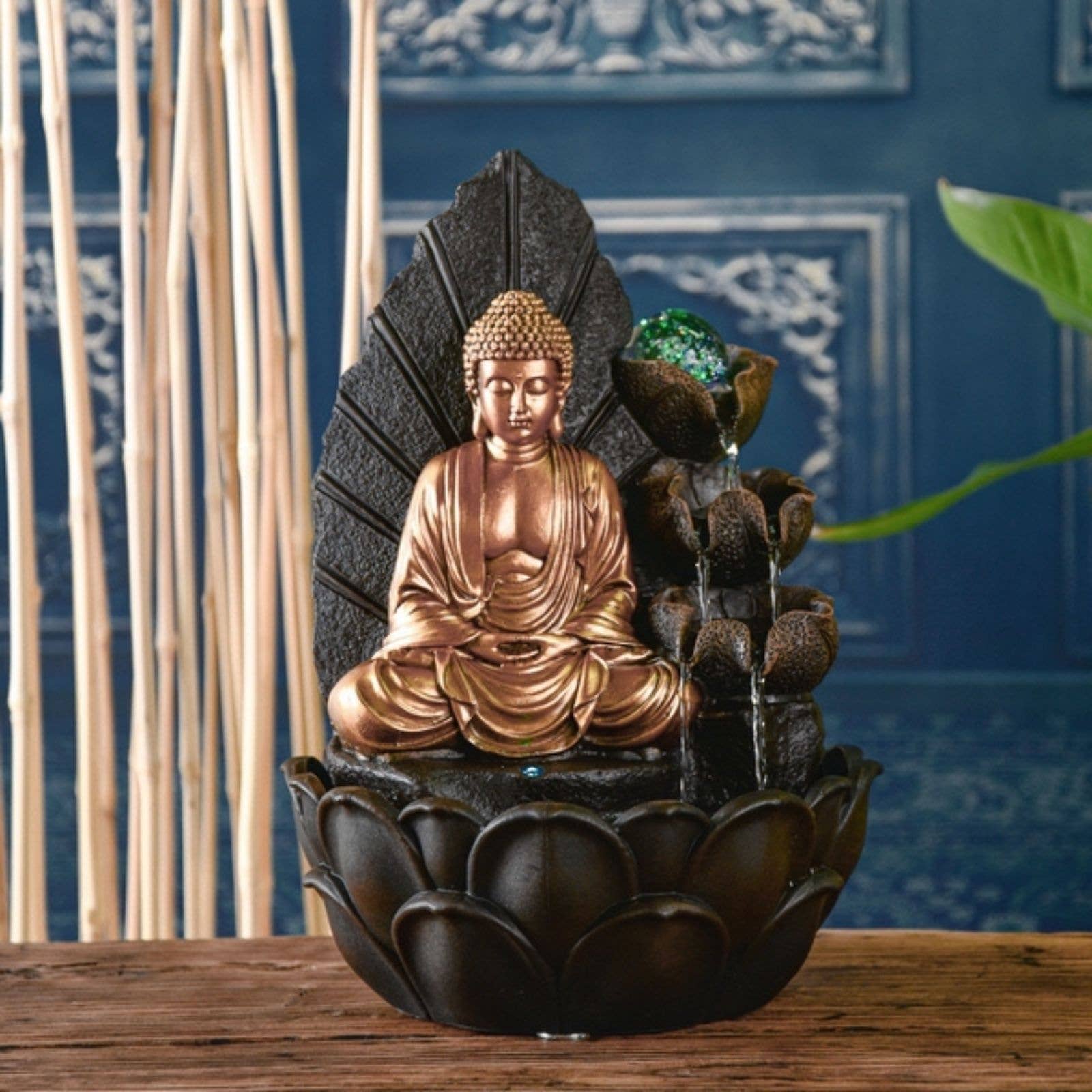 Zen'Arôme - Wholesale Christmas Decoration - Buddha Hartha Indoor Fountain - Zen and Feng Shui Decor9