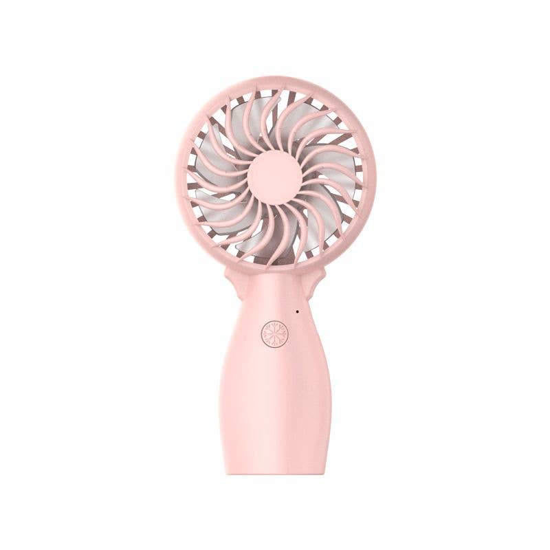 Naomi's Happy Place Shop – wholesale Handheld electric fan – Portable Handheld Fan with USB Rechargeable Battery - Lightweight yet Powerful, 3-Speed Settings, Perfect for Travel, Camping, and Office Use (Ideal Gift for Both Men and Women, 3 Colors Available)3