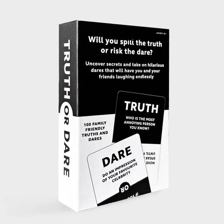 Pikkii USA - Wholesale Card Game - Truth or Dare Playing Cards | Family Friendly Party Game
