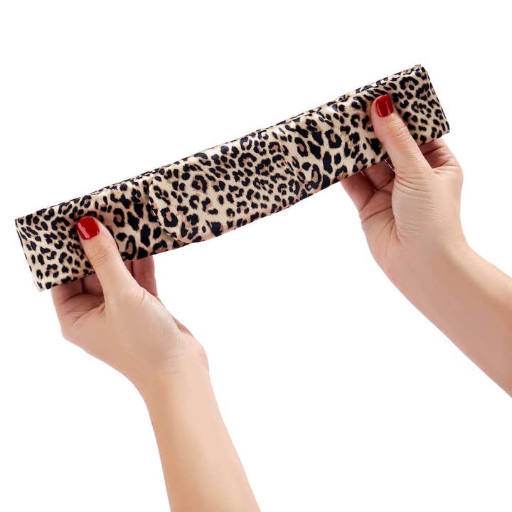 Blissy - Wholesale Spa Headband - Blissy Beauty Band - Leopard5