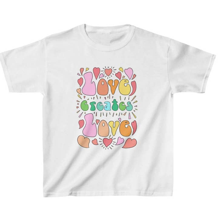 T-shirt à manches courtes en jersey doux pour enfant pour la vente par The Equality Education