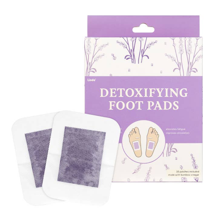 Lindo - Wholesale Foot Mask - Lindo Purifying Foot Pads - Lavender - 10pcs/pk2