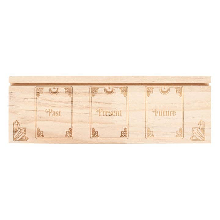 Something Different Wholesale - Wholesale Tarot Cards - Natural Past Present Future Tarot Card Stand3
