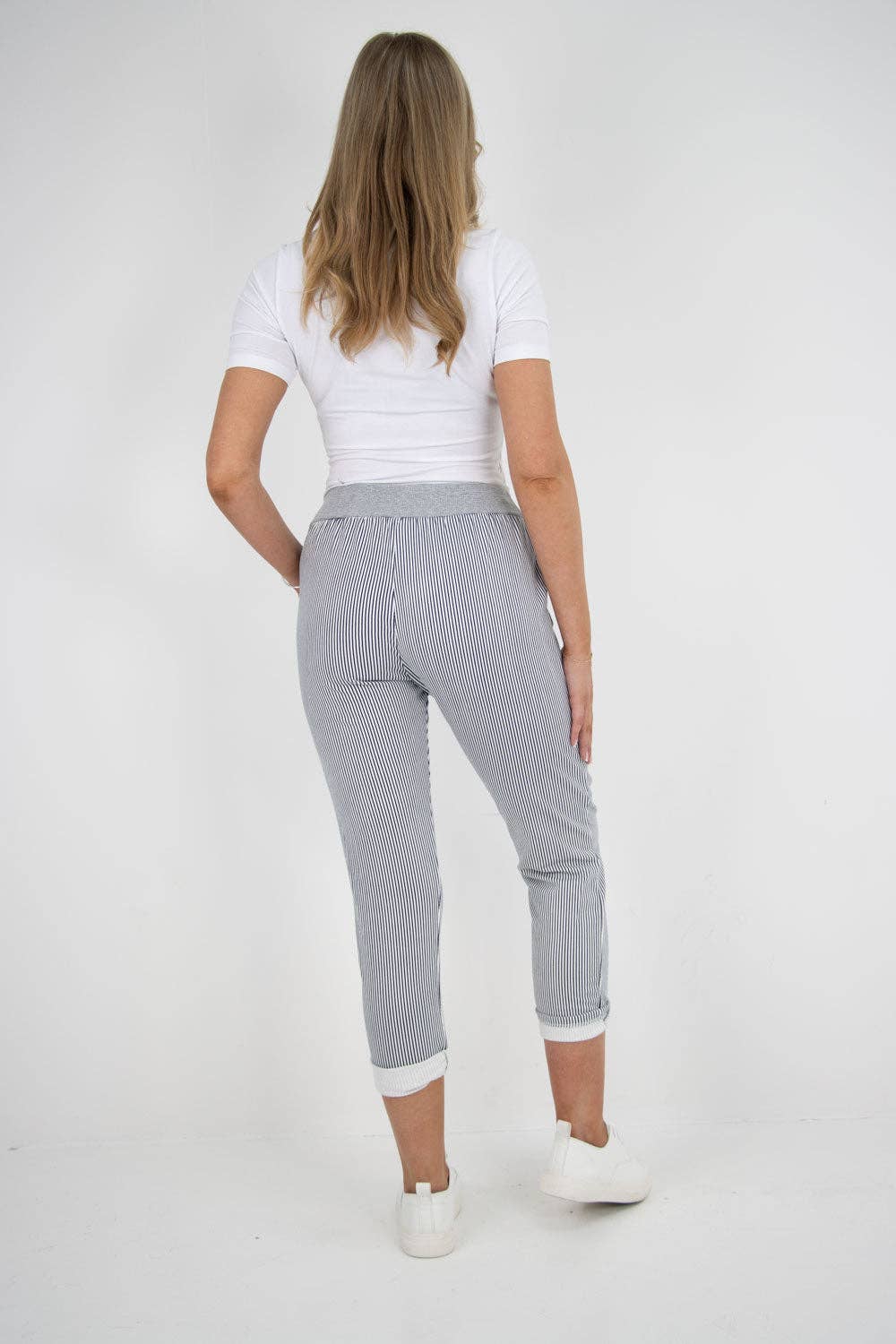 Miss Bold - Wholesale Pants - Women's - Italian Printed Cotton Ladies Trouser8