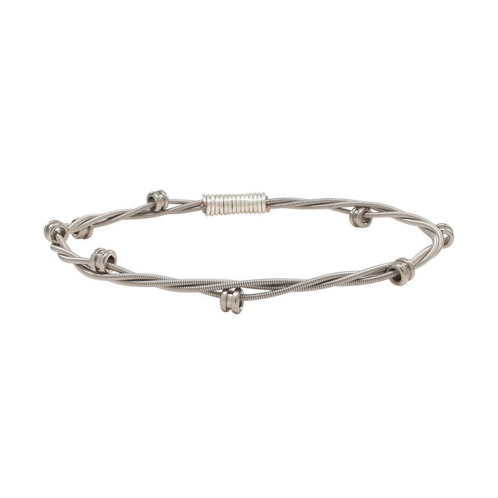 Ball End Bangle Bracelet for wholesale by High Strung Studios