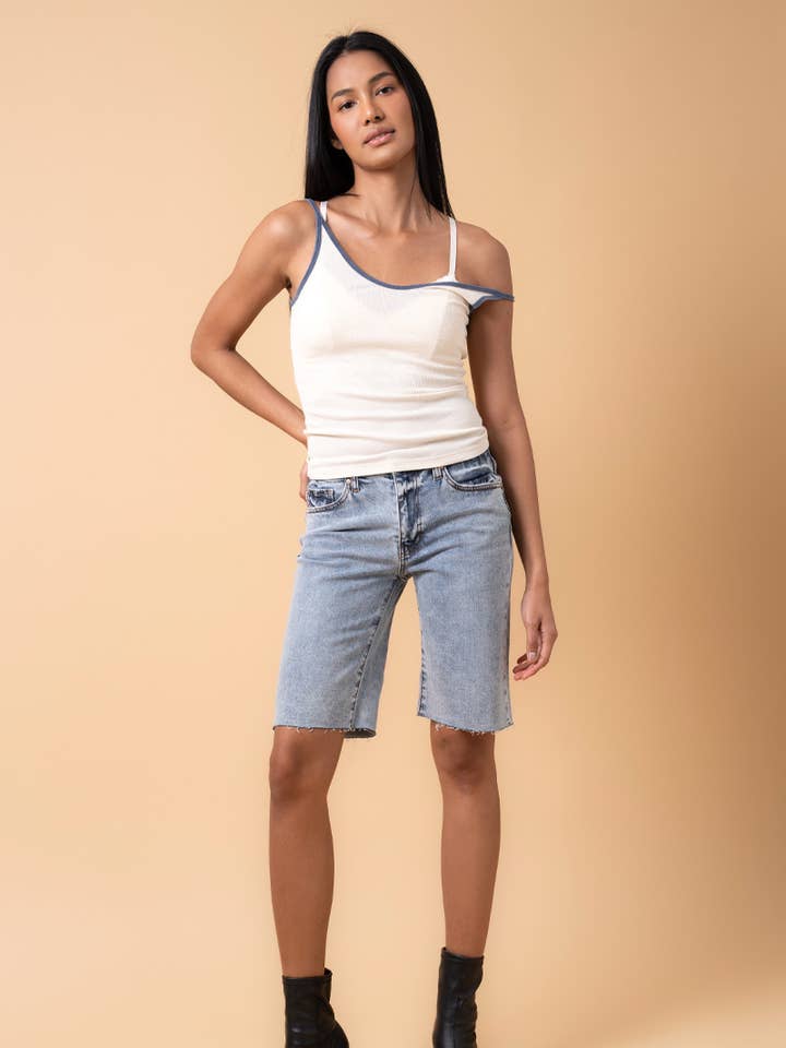 Insane Gene USA - Wholesale Shorts - Women's - MID RISE BERMUDA SHORTS0