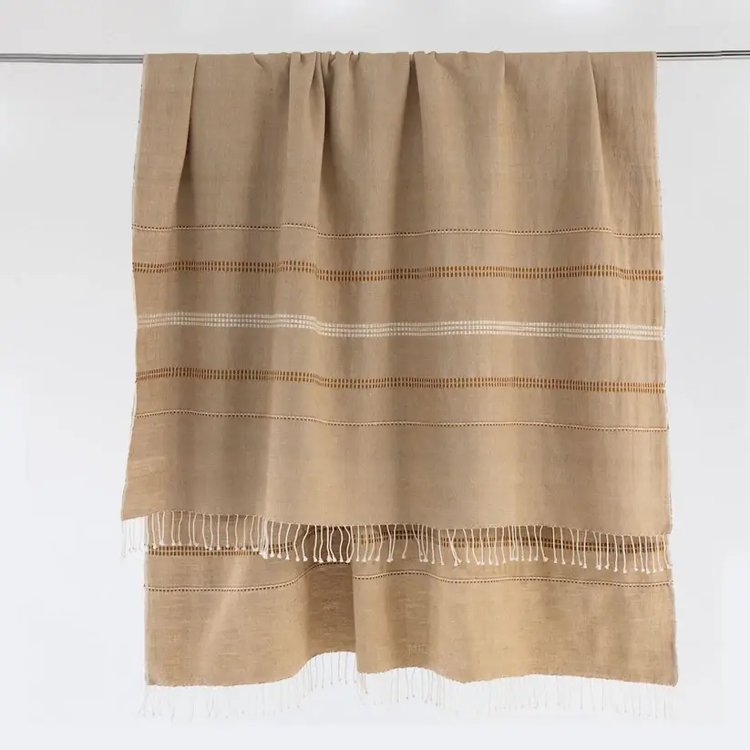 Sabahar - Wholesale Throw Blanket - Zenach Handwoven Ethiopian Cotton Throw Blanket8