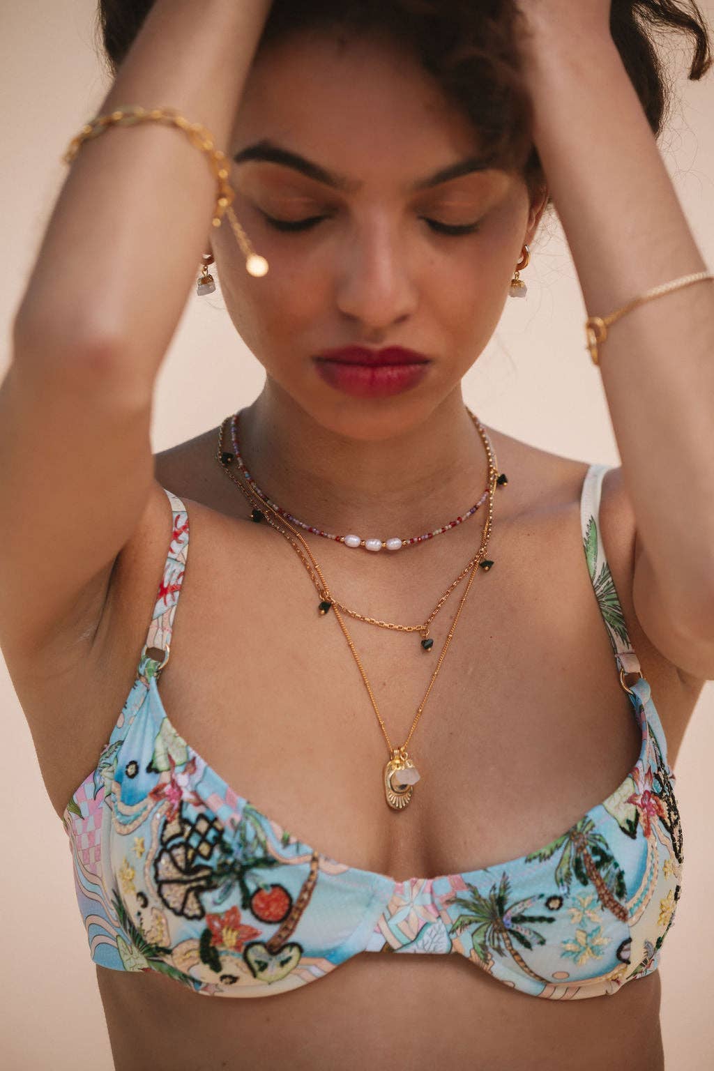 Formation Co. Jewellery - Venta al por mayor Collares con colgantes/abalorios - Collar Luna con Piedra de Luna2