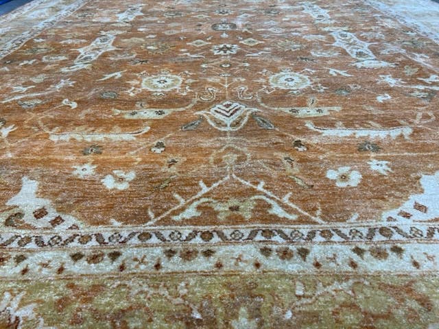 Natto USA – wholesale Area rug – Indian Oushak Area Rug, 12 x 9, Color Abraj2
