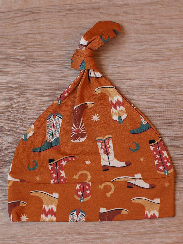 Boots Bamboo Knotted Hat voor wholesale door Southern Slumber
