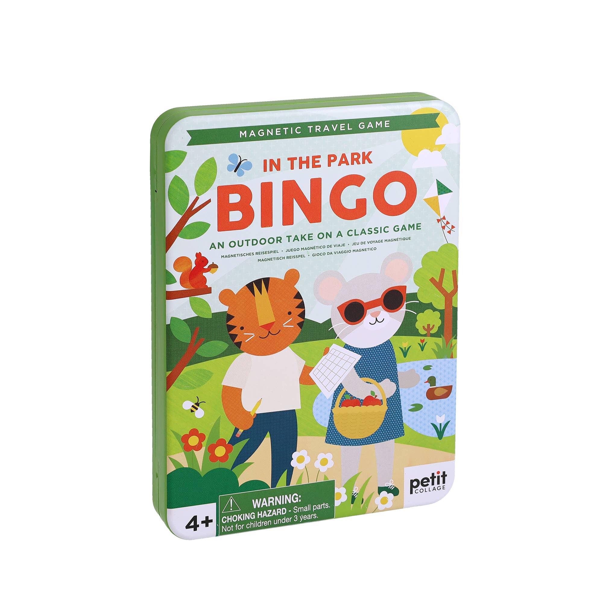 Chronicle Books - Wholesale Brain Game - Kids - In The Park Bingo Magnetic Travel Game0