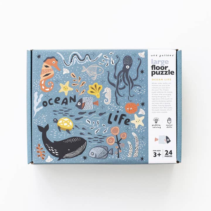 Wee Gallery – Großhandel Puzzle – Kinder – Meeresleben-Boden-Puzzle