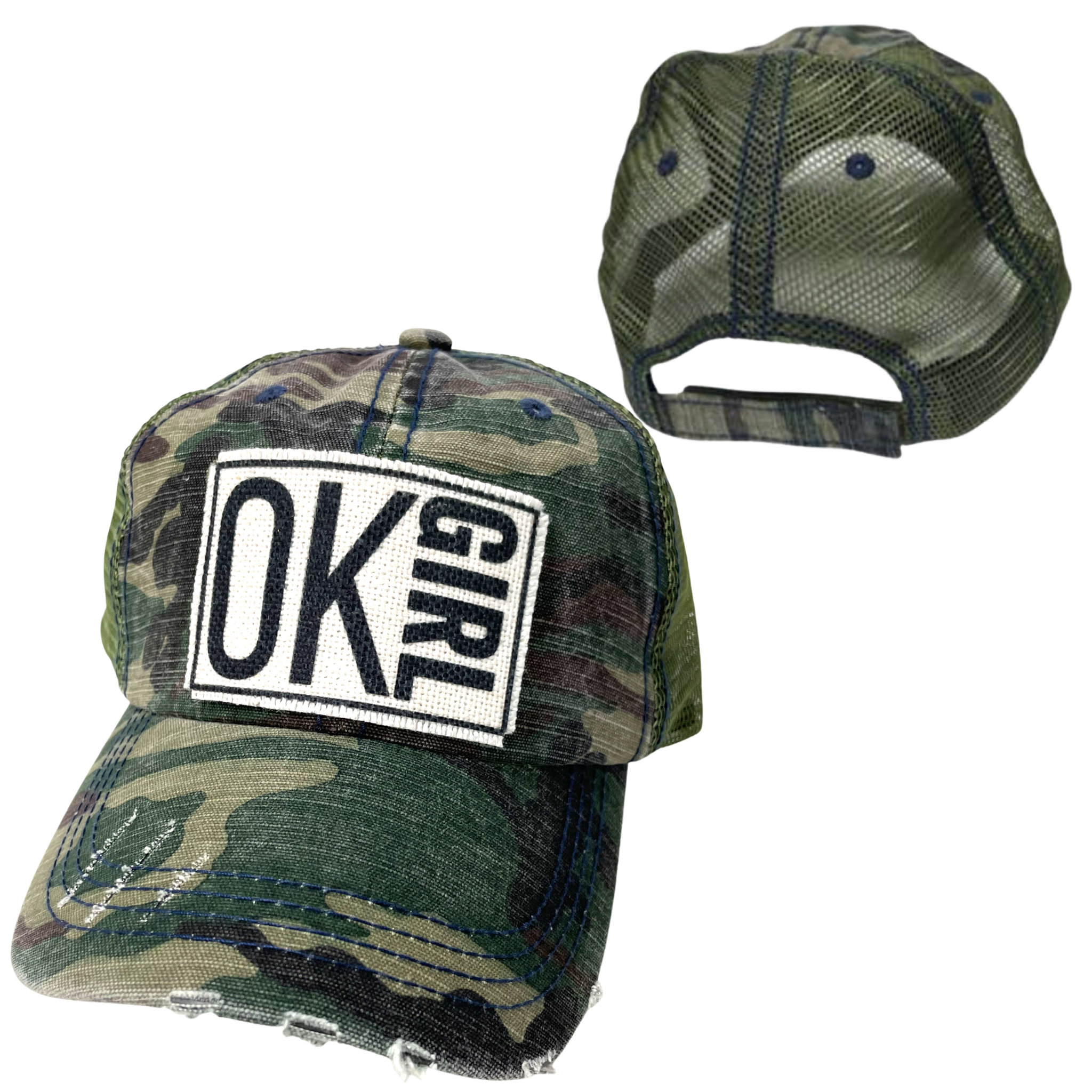 dkhandmade - Wholesale Trucker Hat - Women's - OKLAHOMA GIRL HATS9