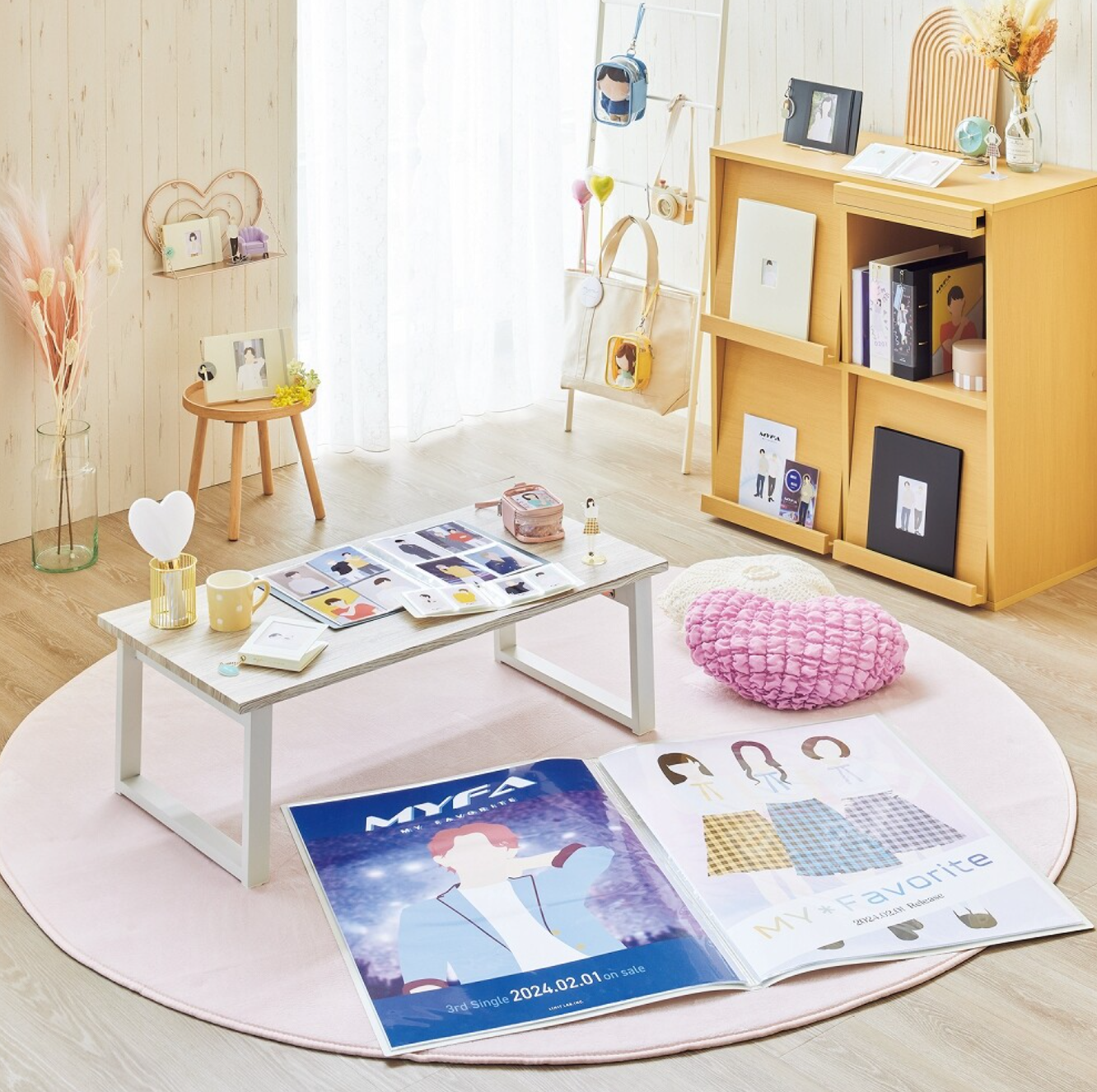 「FUNJI」In Japan - Venta al por mayor Estuche para lápices - Caja de Peluche Oshikatsu | Bolsa de Decoración Transparente con Correa5