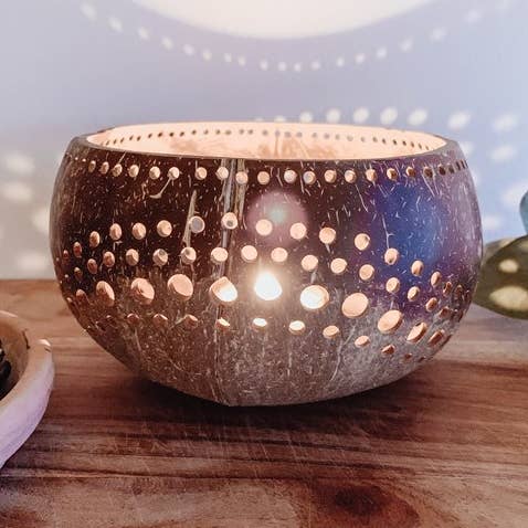 Yin Yang - Candle holder ( Large ) for wholesale by Coco Mama