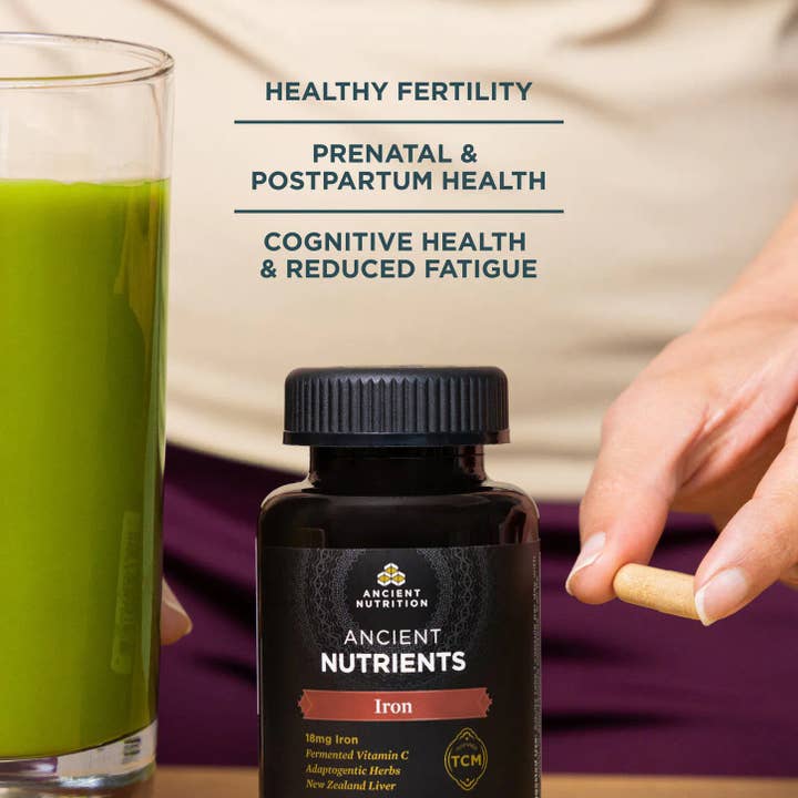 Black Ancient Nutrients - Iron - 30ct for wholesale on Faire