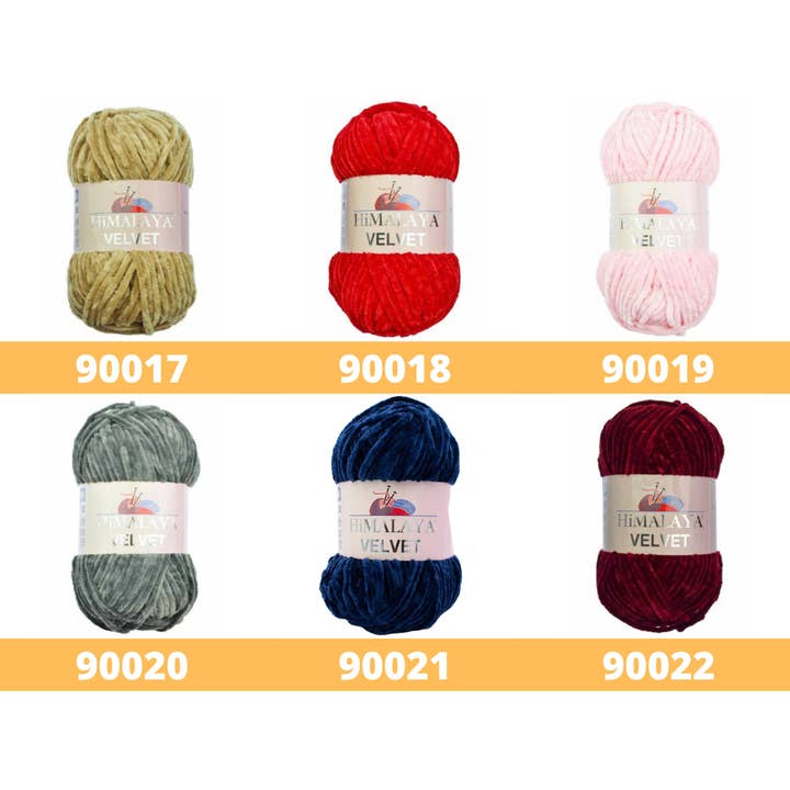 Craftsyarn - Wholesale Yarn - Himalaya Velvet | Velvet Yarn | Plush Yarn | Knitting Yarn