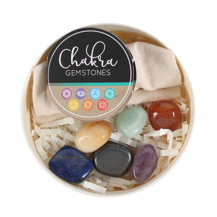 Something Different Wholesale – wholesale Spiritual stone/crystal – Chakra Gemstone Crystal Healing Gift Set