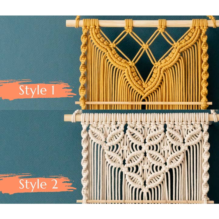 BeanDaikon - Wholesale Jewelry Stand & Display - Boho Macrame Jewelry Hanger I812