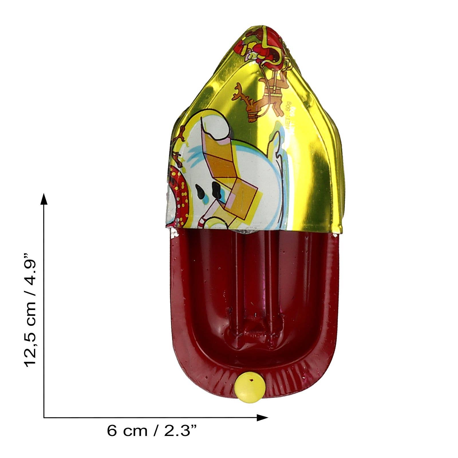 Tribal Trade GmbH - Wholesale Decorative Figurine - Tin Toy Mini Recycling Boat Candle Boat Pop Pop Tin4
