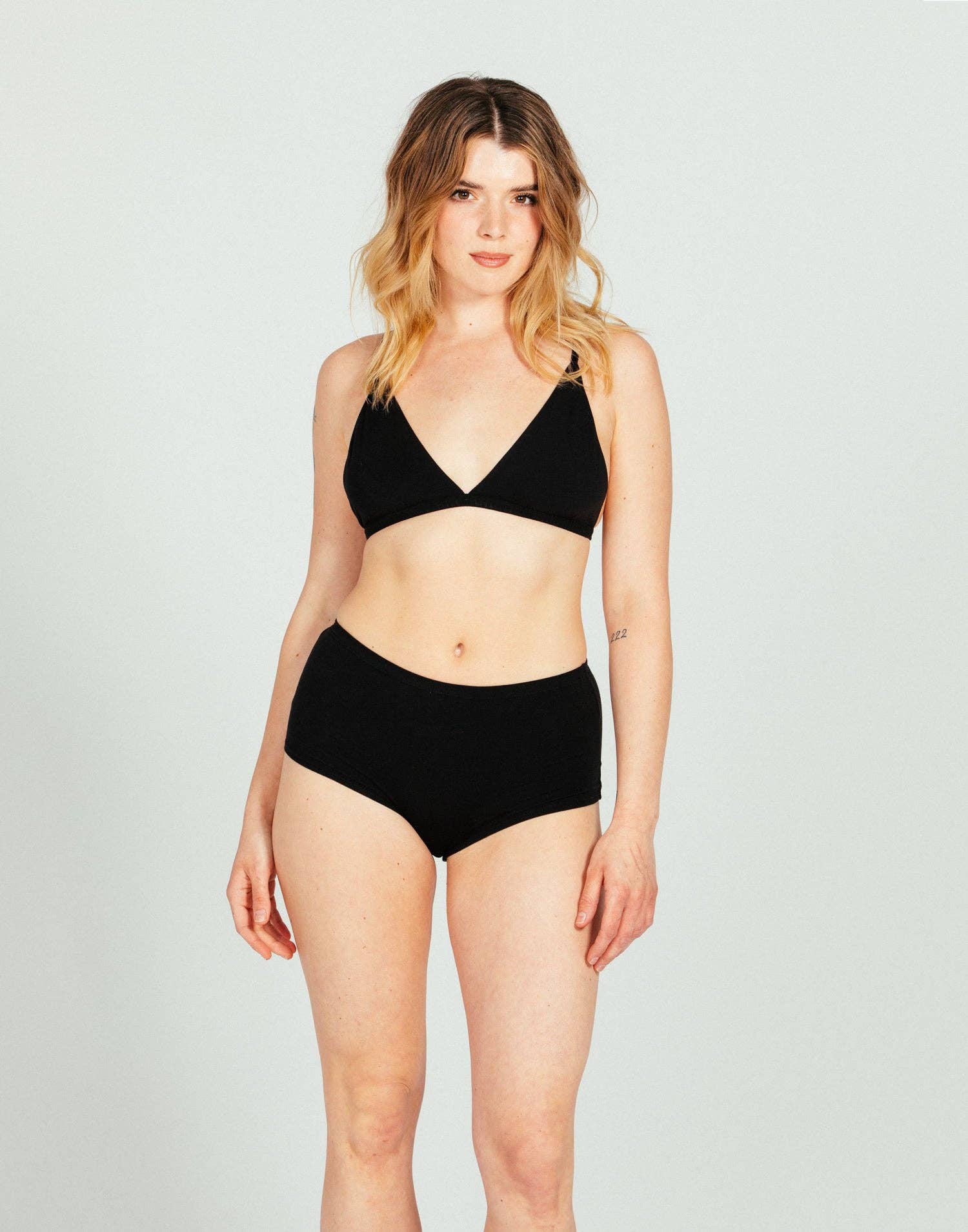 Noir Boyshort Noir en vente sur Faire0