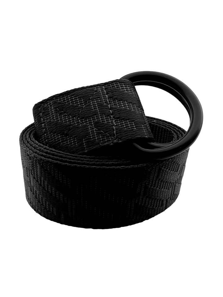All Over Us Belt - Onyx for wholesale by UNKNOWN UNION