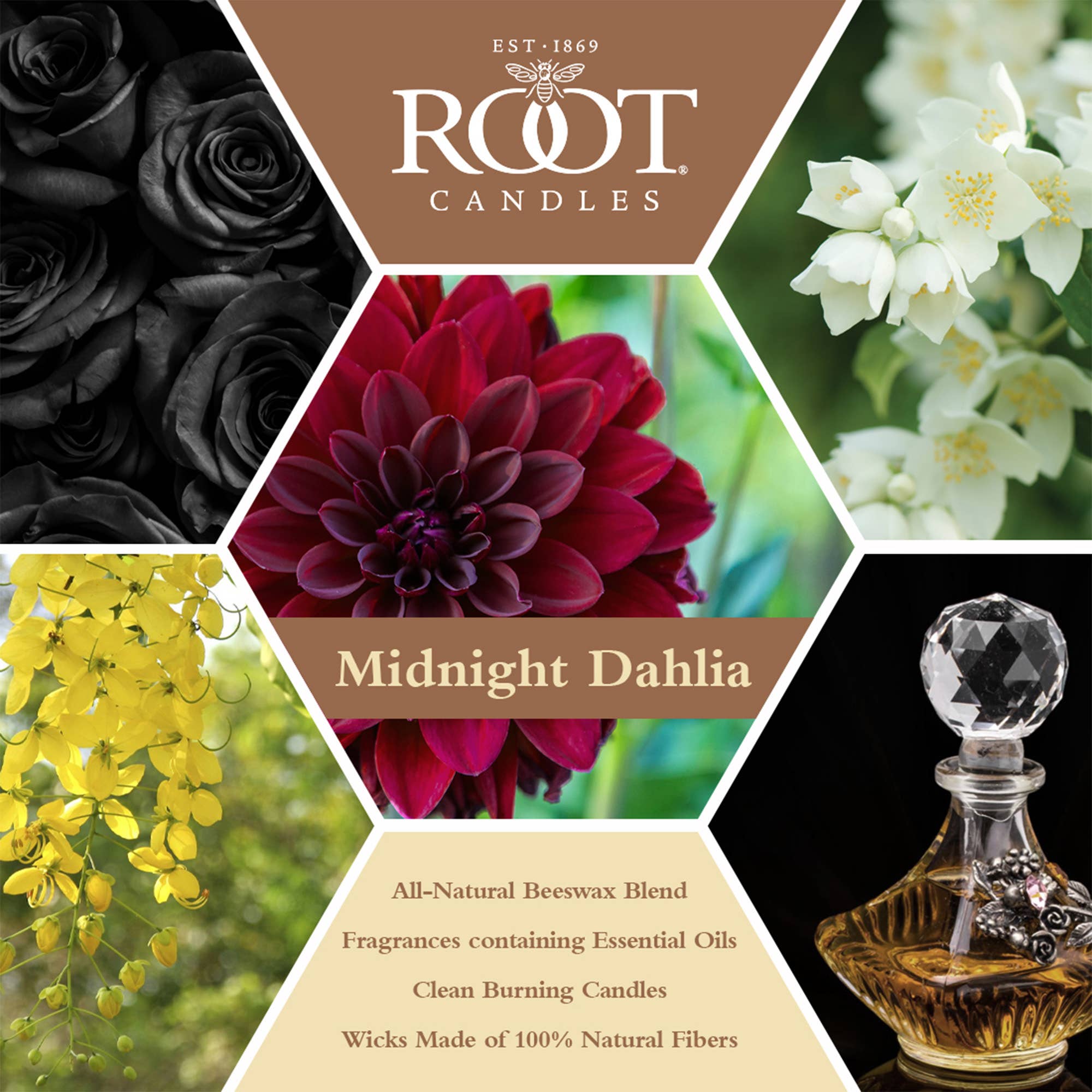 ROOT Candles - Wholesale Jar/Filled Candle - Root 6.3 Oz Small Veriglass30