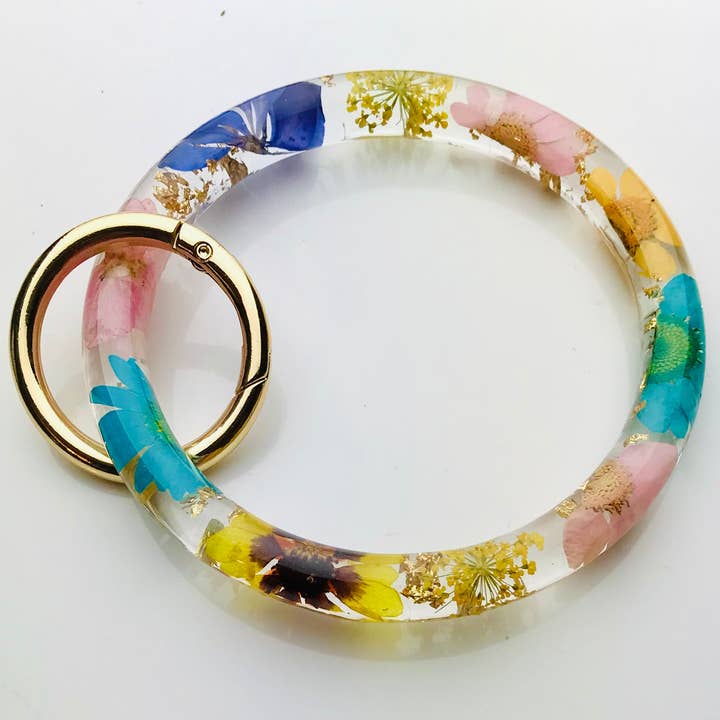 Floral Keychain Bracelet Only for wholesale by Shop Drip Express