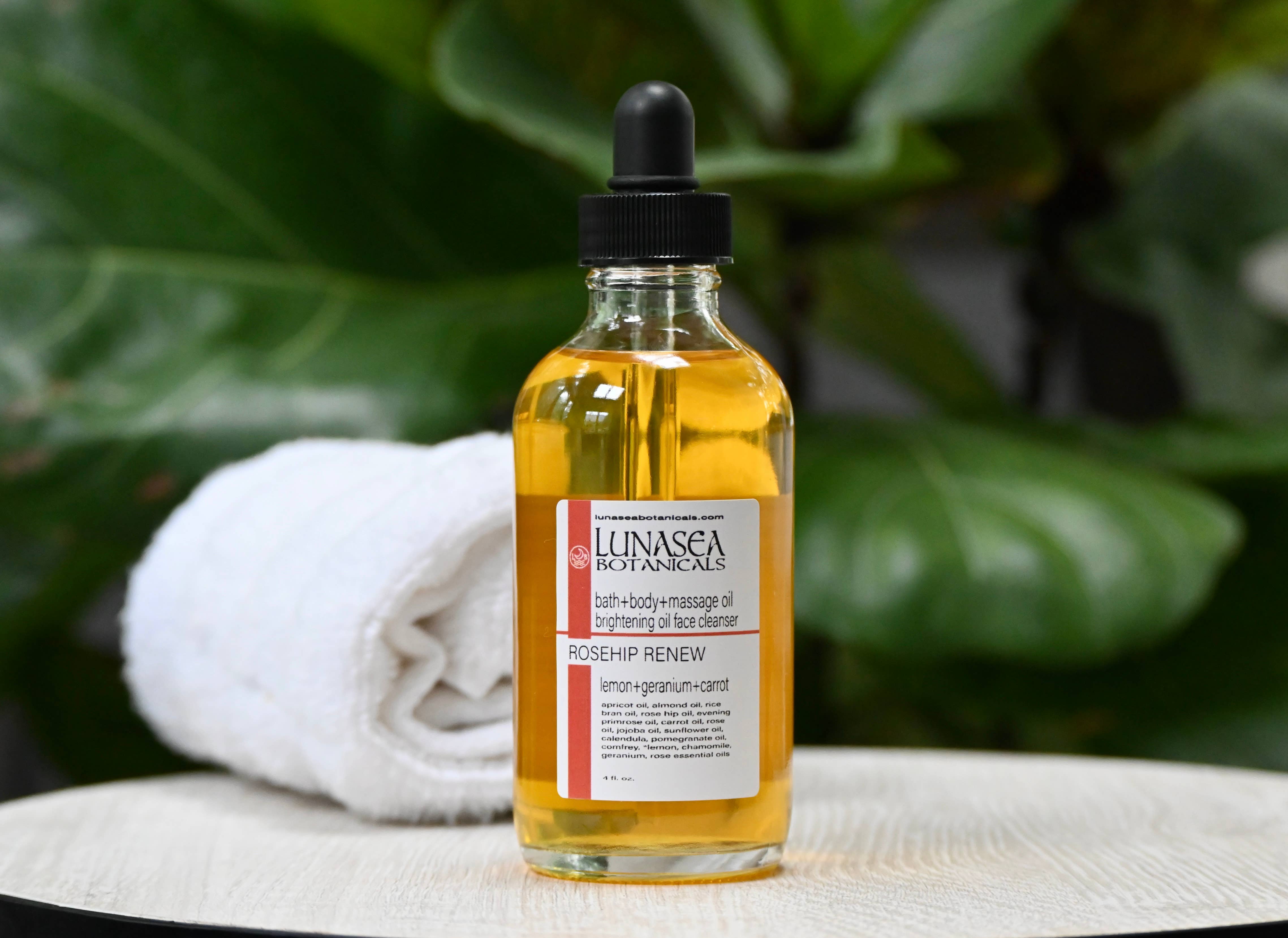 lunasea botanicals - Vendita all'ingrosso Olio bagno/corpo - Olio da bagno, corpo e massaggio e detergente viso all’olio5