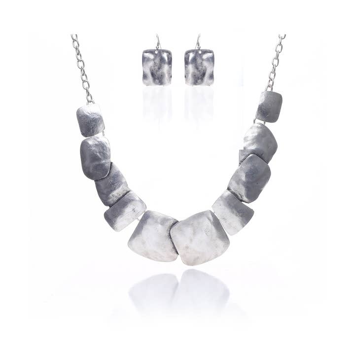 AVENS - Wholesale Jewelry Set - Fine silver plated jewelry set