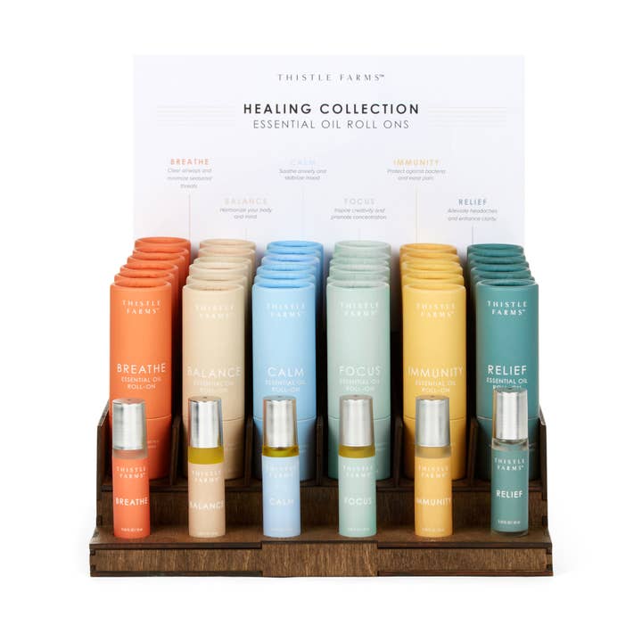 Thistle Farms - Wholesale Essential Oil Roll-On - Healing Essential Oil Roll-On 36-Pack with Display0