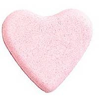 LS GROUP – wholesale Badbomb/fizz – Hjärtformad badbomb 35g rosa